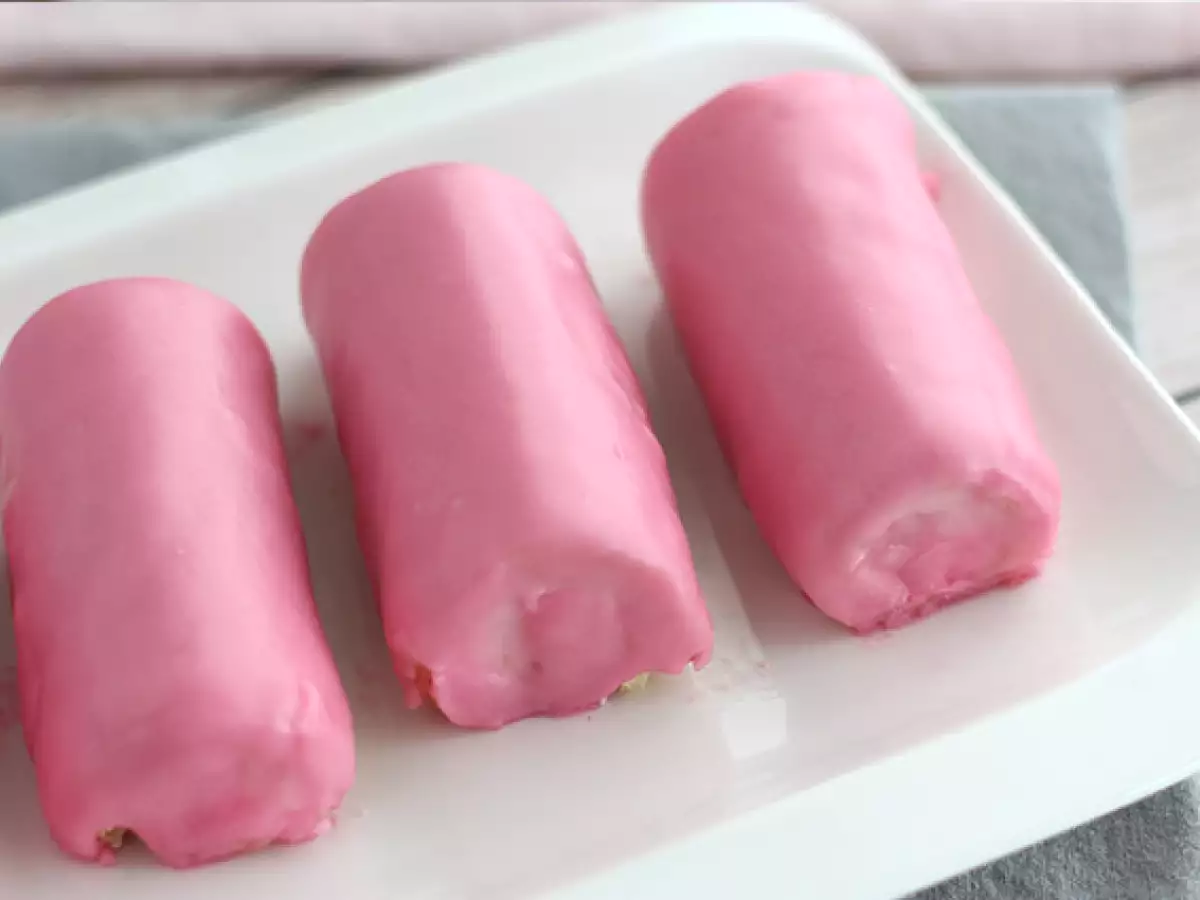 Çilekli Mini Rulo Pastalar: Pembe Panterler - fotoğraf 4