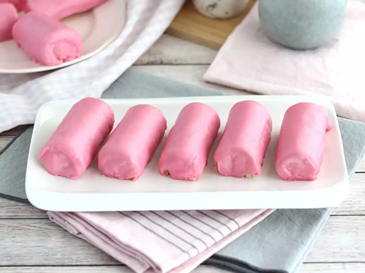 Çilekli mini rulolar, Pembe Panterler - fotoğraf 2