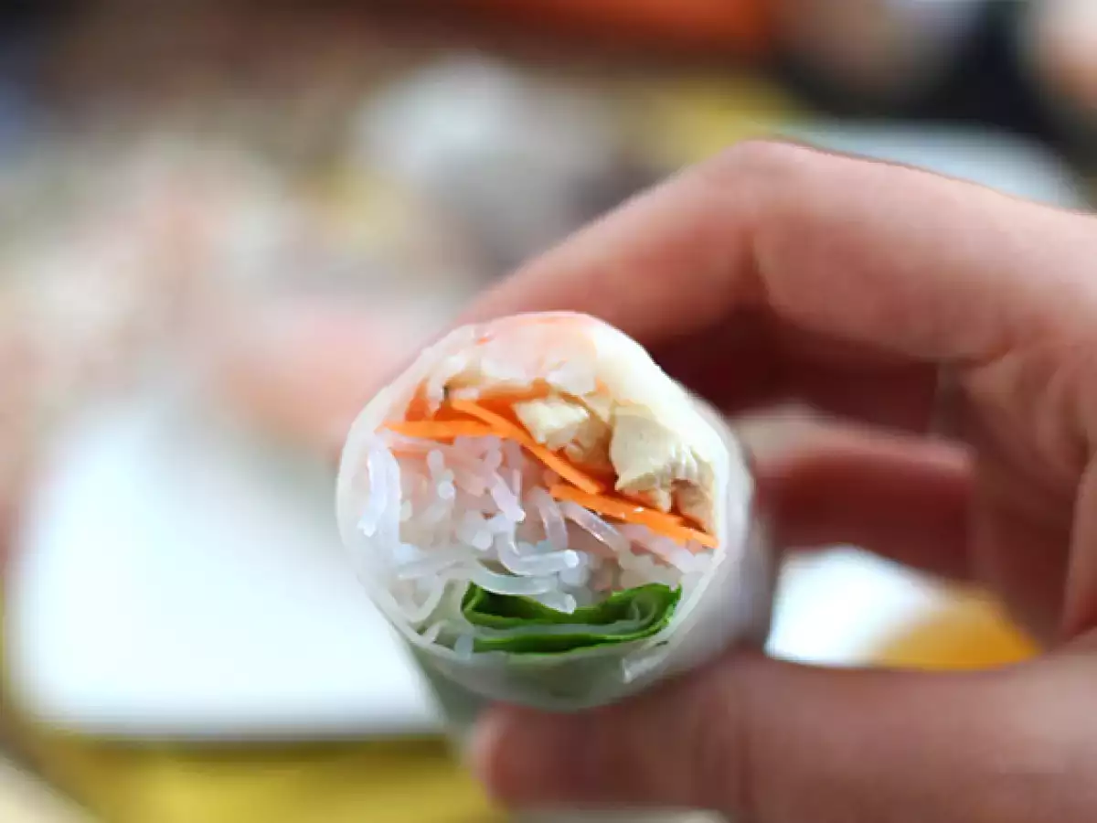 Çin böreği - karidesli tavuk - fotoğraf 4