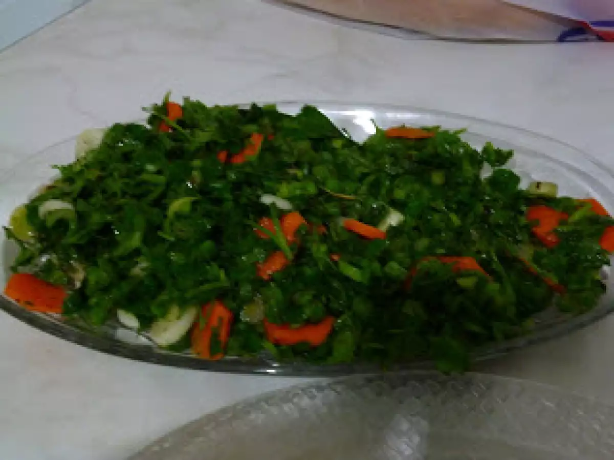 Çipura ve maydanoz salatası - fotoğraf 2