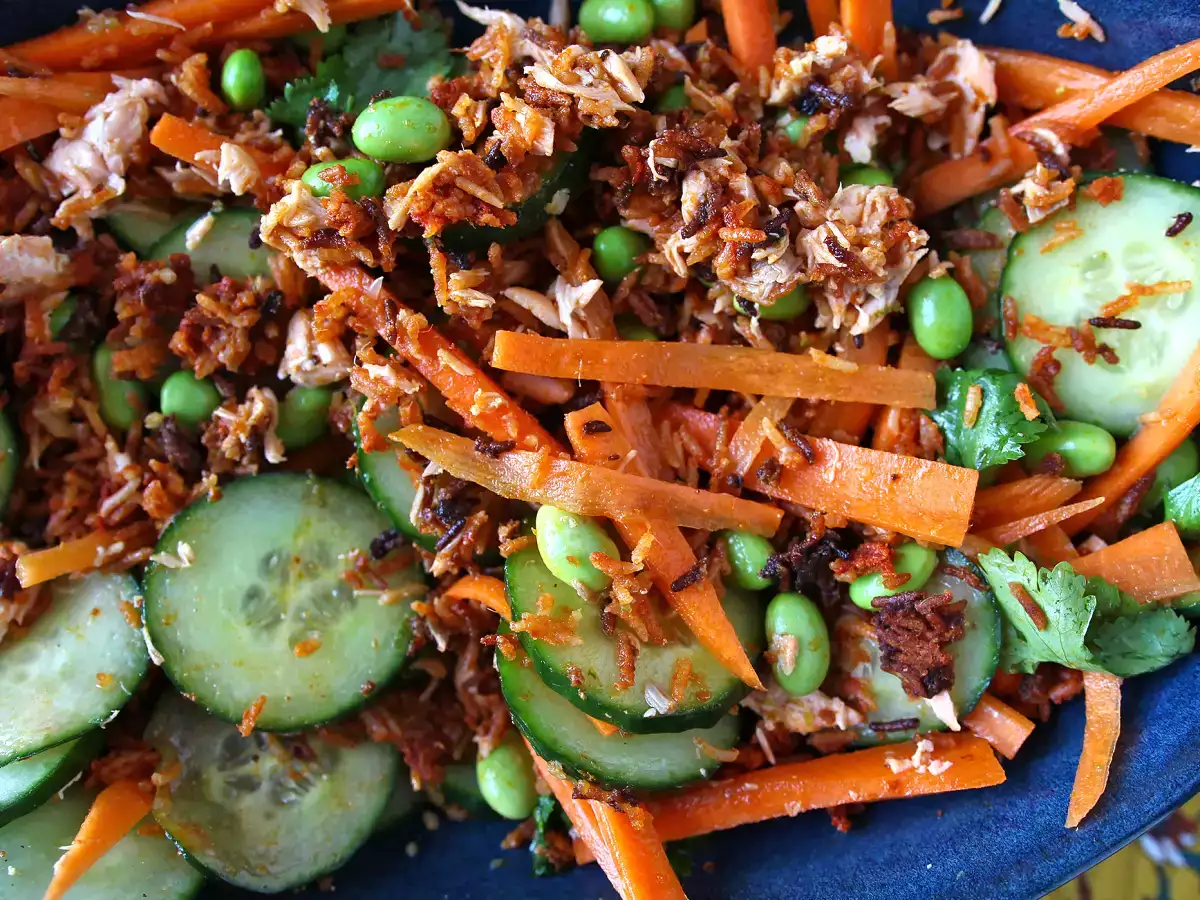 Çıtır, baharatlı somonlu çıtır pirinç salatası! - fotoğraf 4