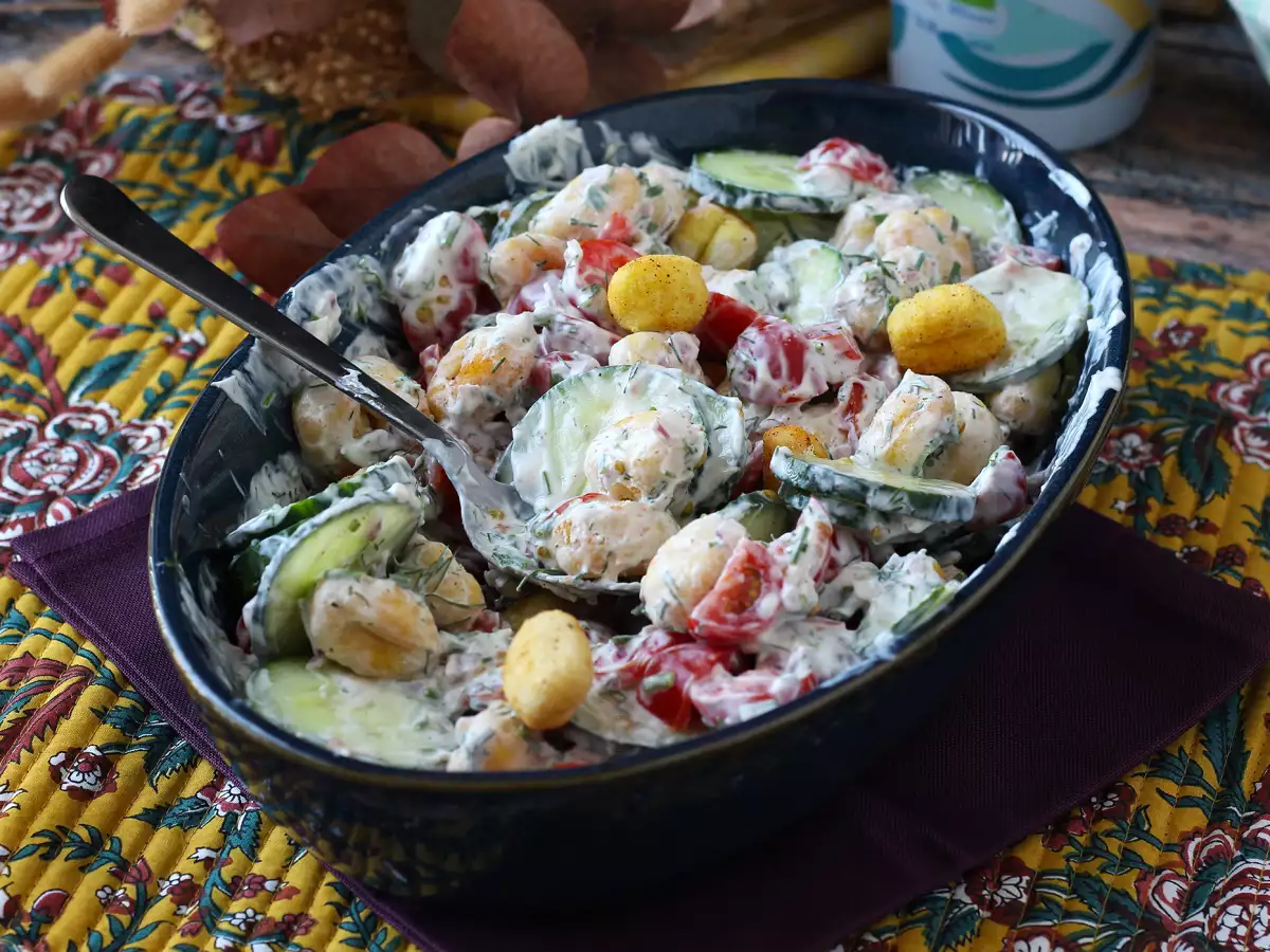 Çıtır gnocchi salatası: yaz için mükemmel, çok popüler, lezzetli ve dengeli! - fotoğraf 3