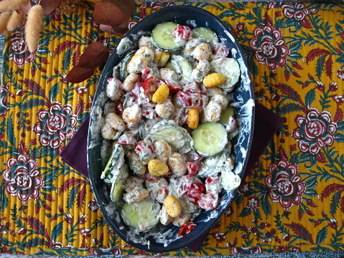 Çıtır gnocchi salatası: yaz için mükemmel, çok popüler, lezzetli ve dengeli! - fotoğraf 5