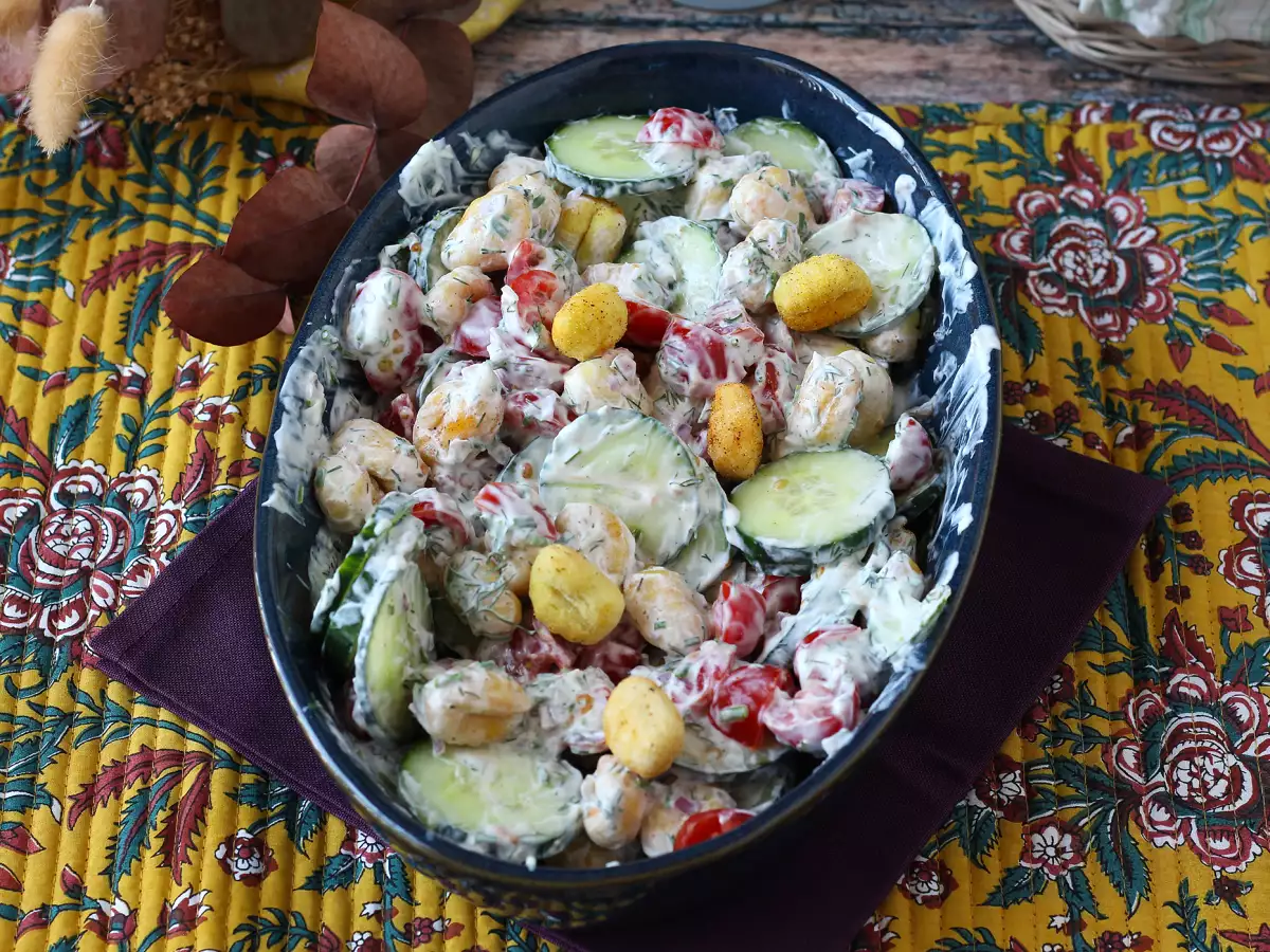 Çıtır gnocchi salatası: yaz için mükemmel, çok popüler, lezzetli ve dengeli! - fotoğraf 7