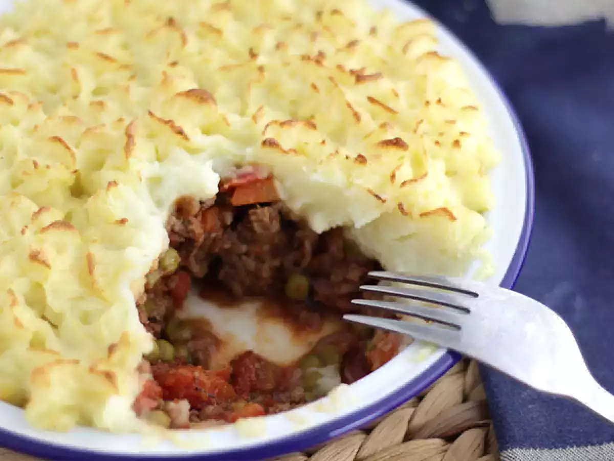 Çoban pastası - Hachis parmentier britannique - fotoğraf 4