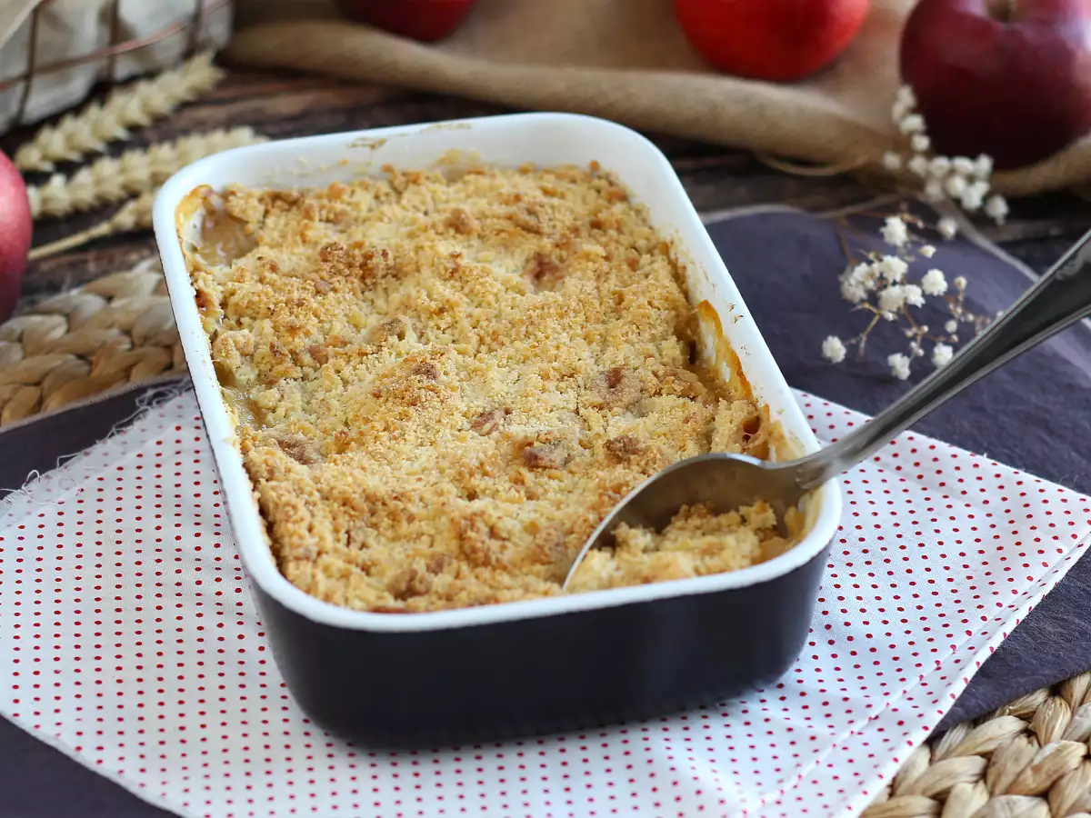 Çok Kolay Elmalı Crumble Tarifi - fotoğraf 4