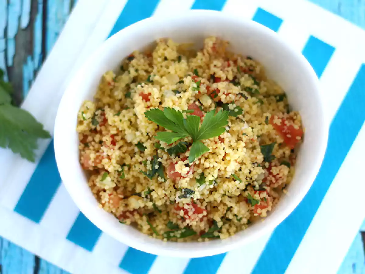 Çok kolay oryantal tabbouleh - fotoğraf 2