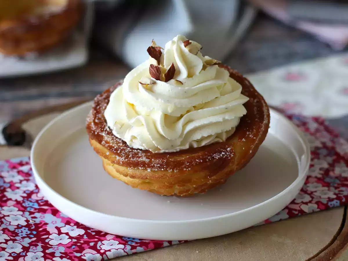 Cömert üst kaplama için kase şeklinde pişmiş churros - fotoğraf 9