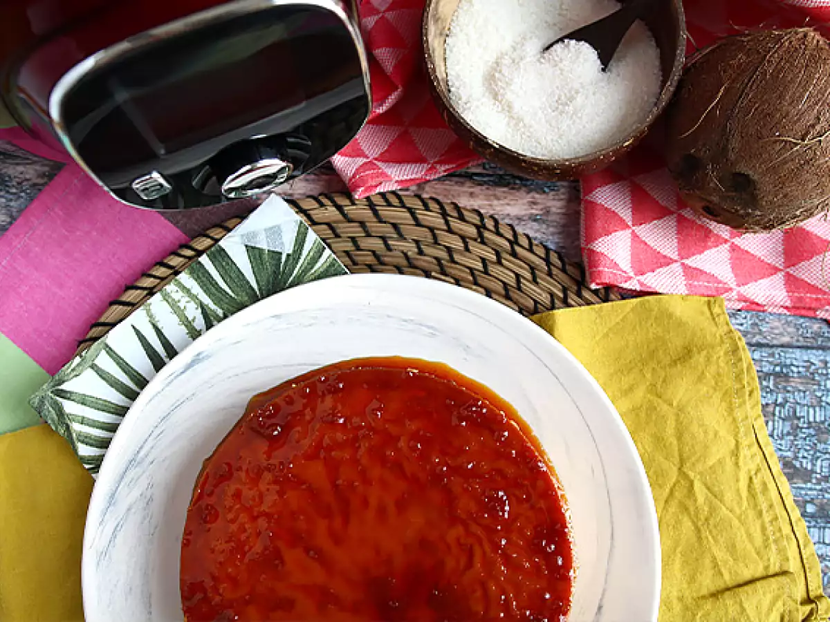 Cookeo'da Hindistan Cevizli Flan - fotoğraf 7