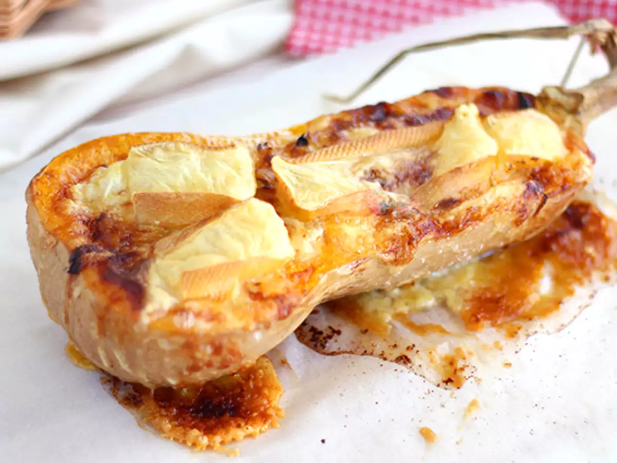 Courgiflette - Balkabağı tartiflette stili - fotoğraf 2