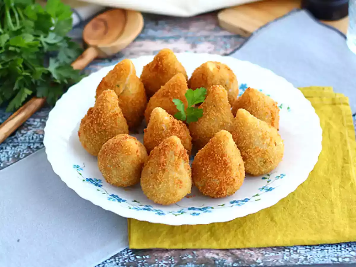 Coxinhas (Brezilya tavuk kroketleri)