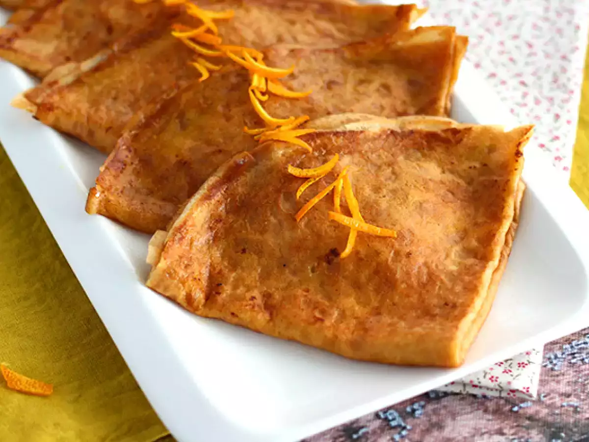 Crêpes Suzette, geleneksel tarif - fotoğraf 2