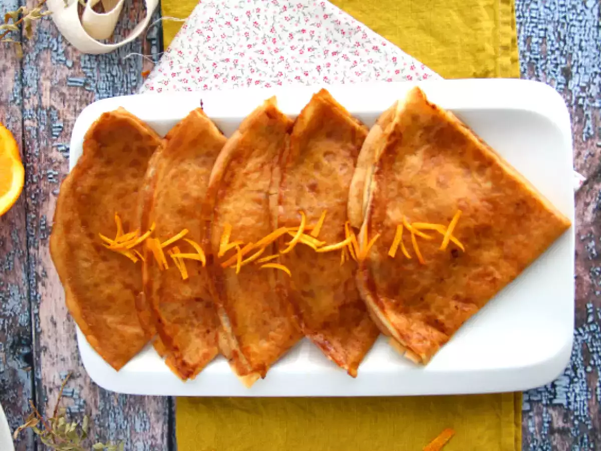 Crêpes Suzette, geleneksel tarif - fotoğraf 3