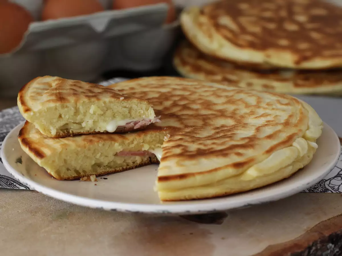 Croque pankek tarifi - fotoğraf 2