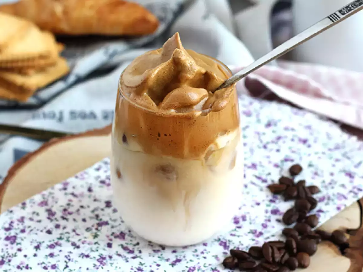 Dalgona kahve köpüğü - fotoğraf 2