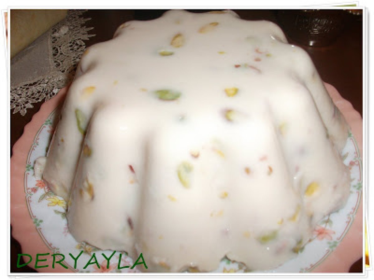 Damla Sakızlı Fıstıklı Hünkar Muhallebisi