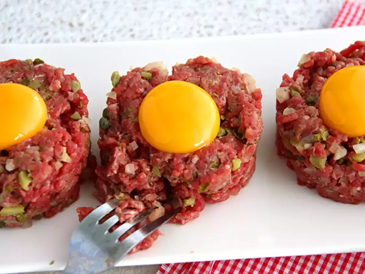 Dana biftek tartar - fotoğraf 3