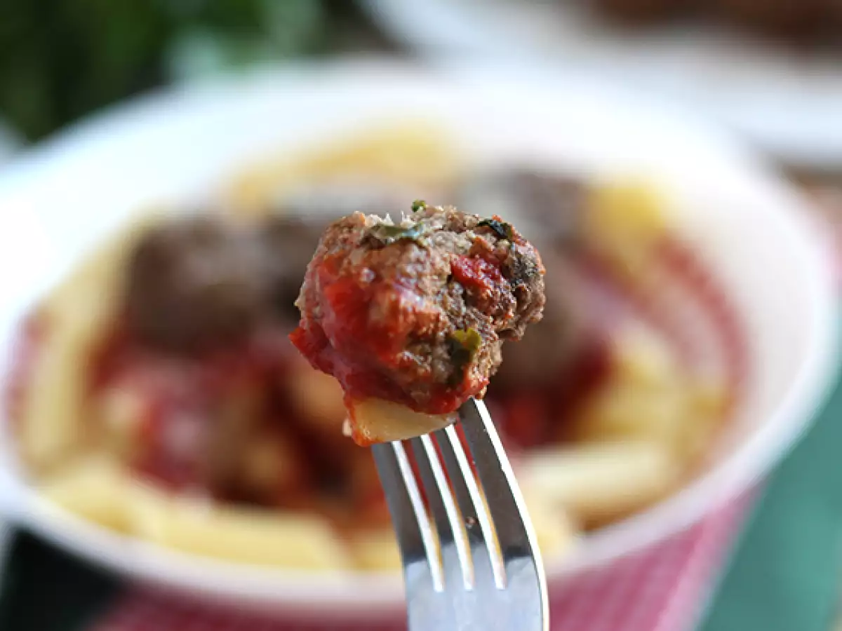 Dana etli ve parmesanlı köfte - fotoğraf 4