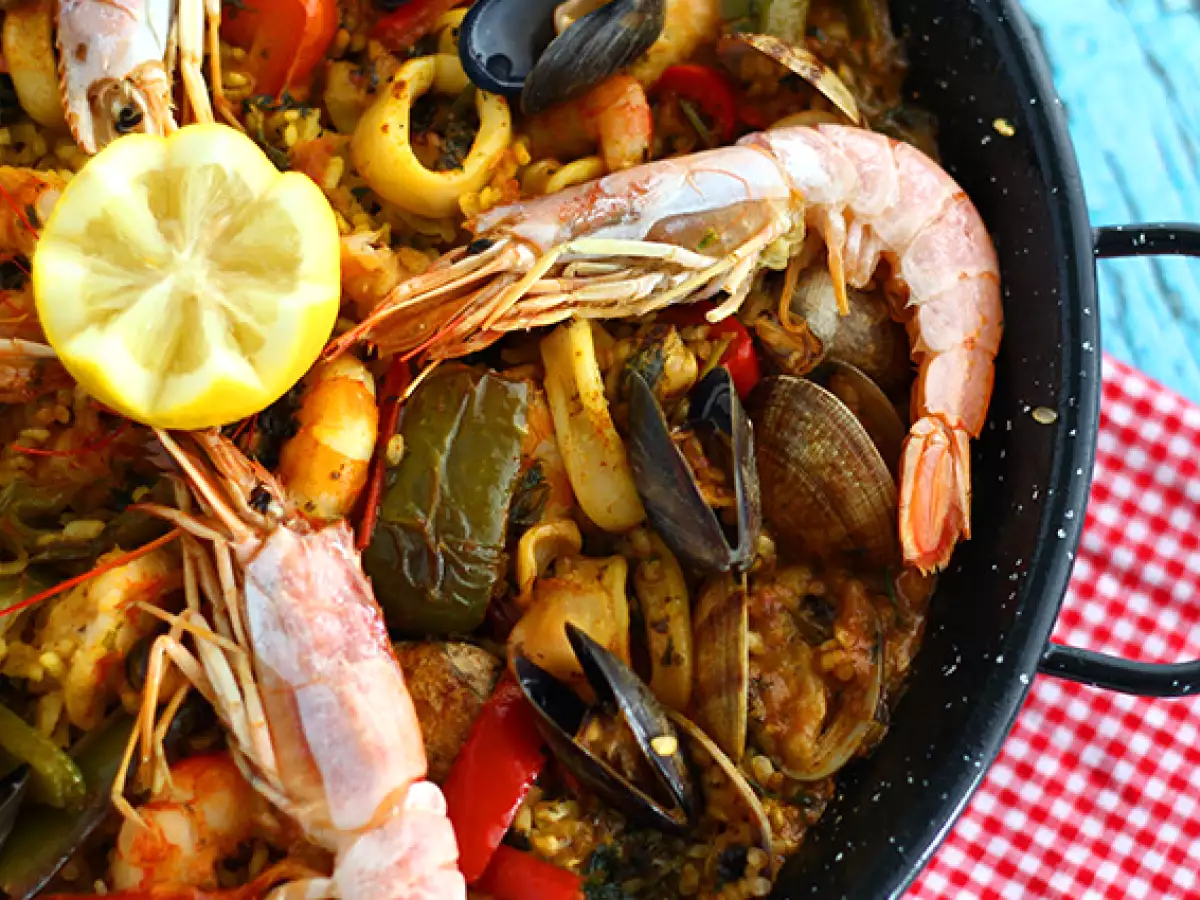 Deniz Ürünlü Paella Tarifi - fotoğraf 4