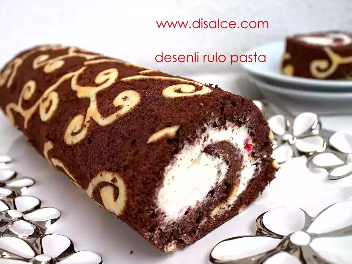 DESENLİ RULO PASTA - fotoğraf 2