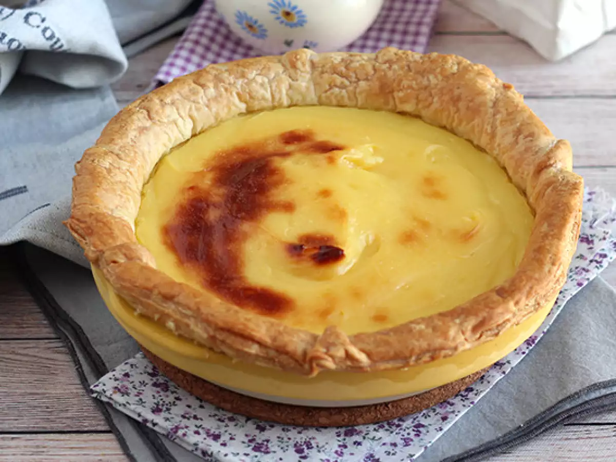 Dev Pastel de Nata Tartı