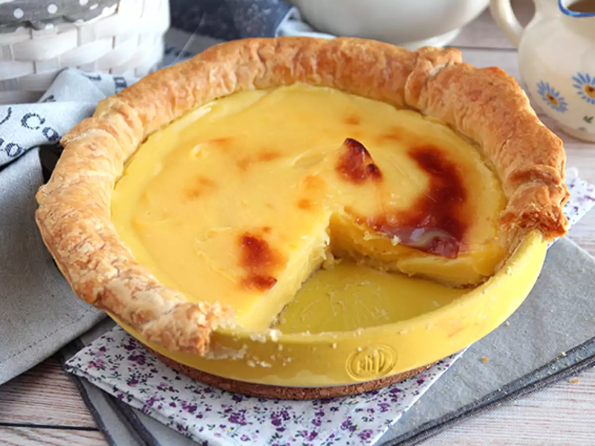 Dev Pastel de Nata Tartı - fotoğraf 3