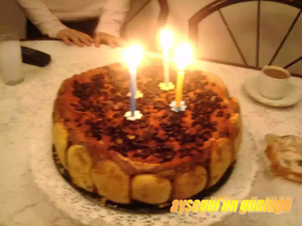 DOĞUM GÜNÜ VE ANNEMİN KEDİ DİLİ PASTASI - fotoğraf 2