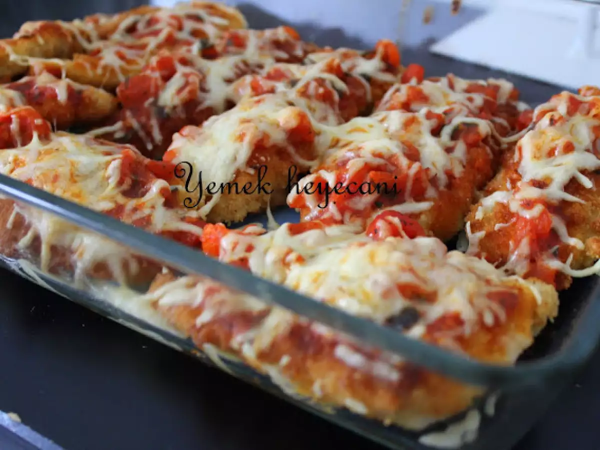 Domates soslu tavuk şinitzel - fotoğraf 2