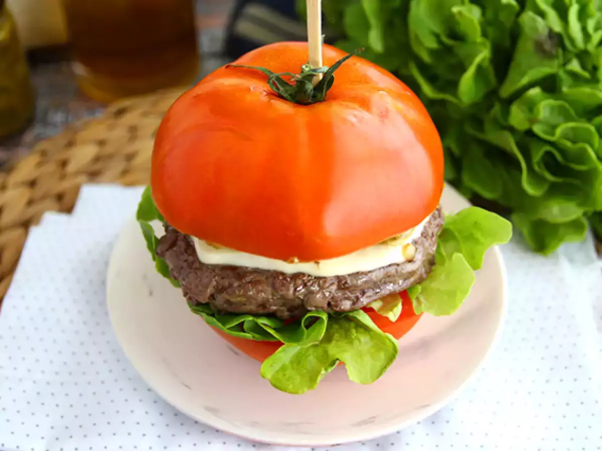 Domatesli burger