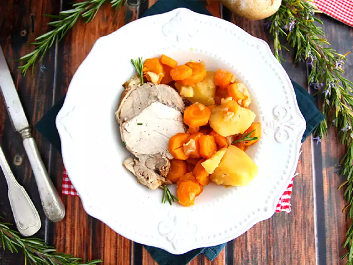 Domuz rostosu, Cookeo tarifi - fotoğraf 3