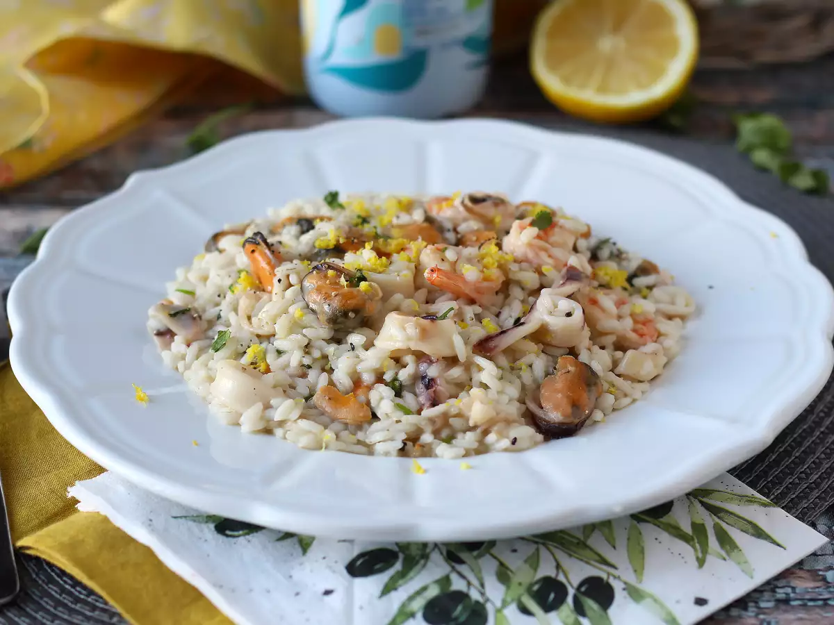 Dondurulmuş deniz mahsullü risotto: hızlı ve lezzetli bir yemek için ideal tarif