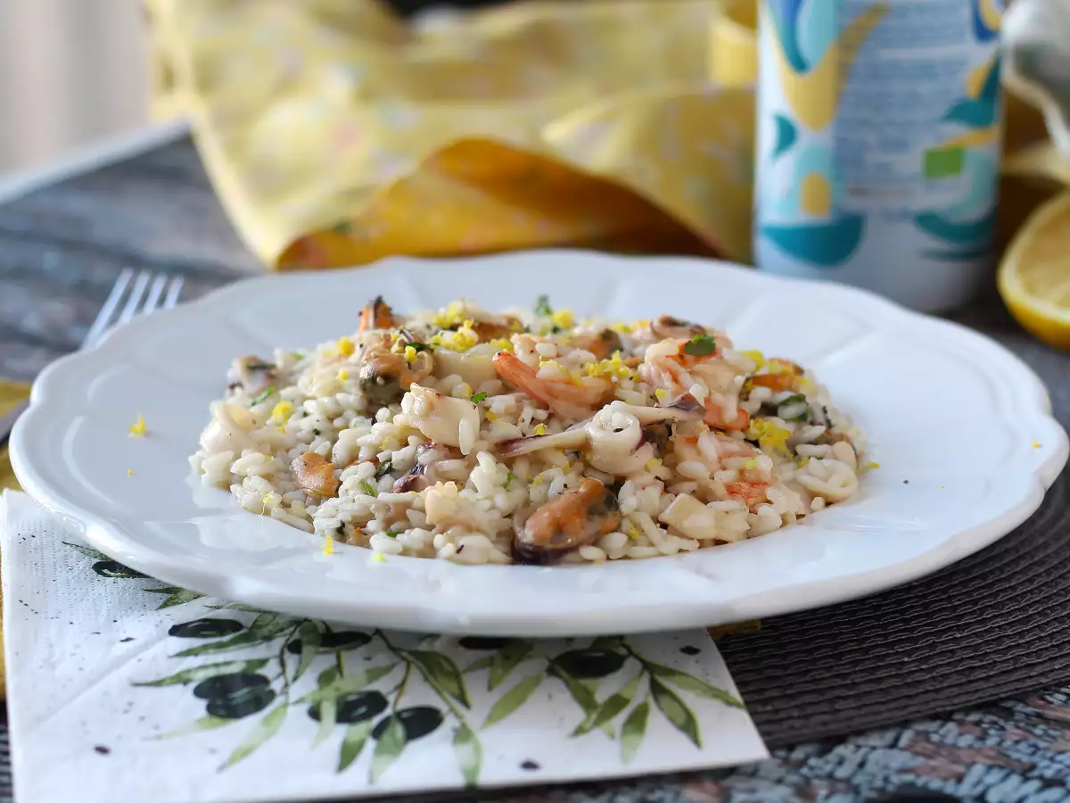 Dondurulmuş deniz mahsullü risotto: hızlı ve lezzetli bir yemek için ideal tarif - fotoğraf 3