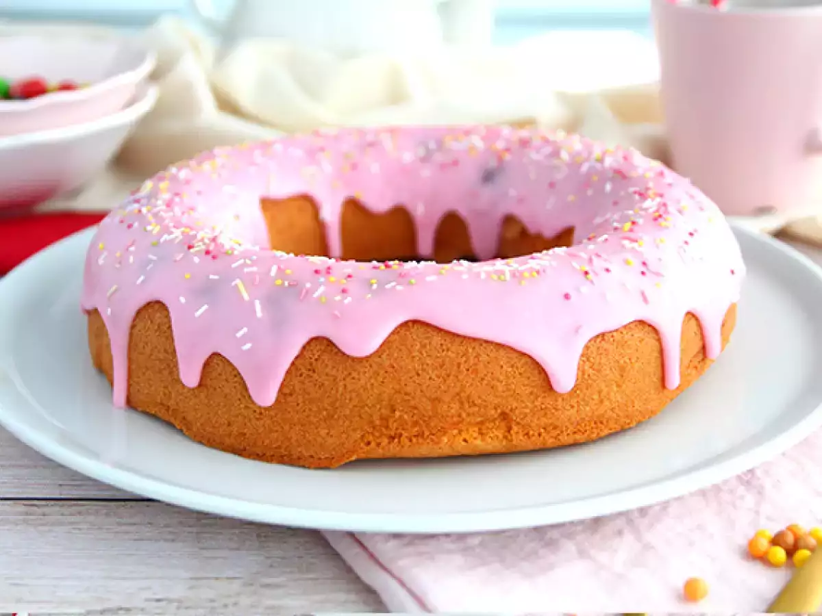 Donut kek - fotoğraf 4