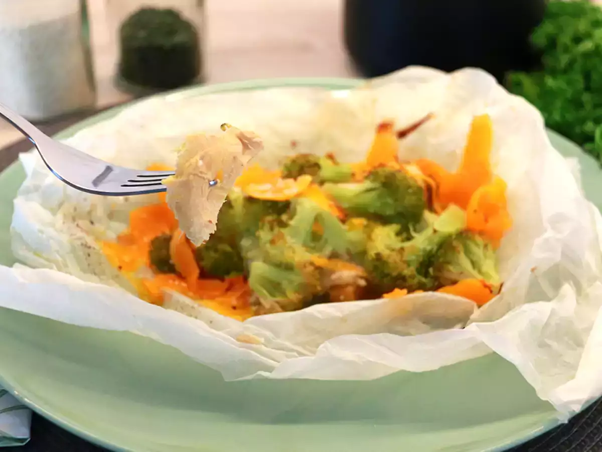 Dürüm içinde tavuk (kolay ve sağlıklı) - fotoğraf 2