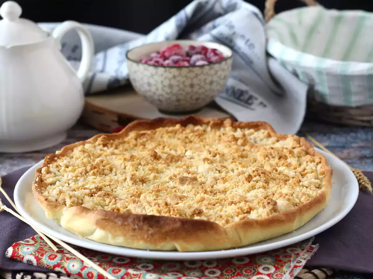 Ekspres kırmızı meyveli crumble tart - fotoğraf 3