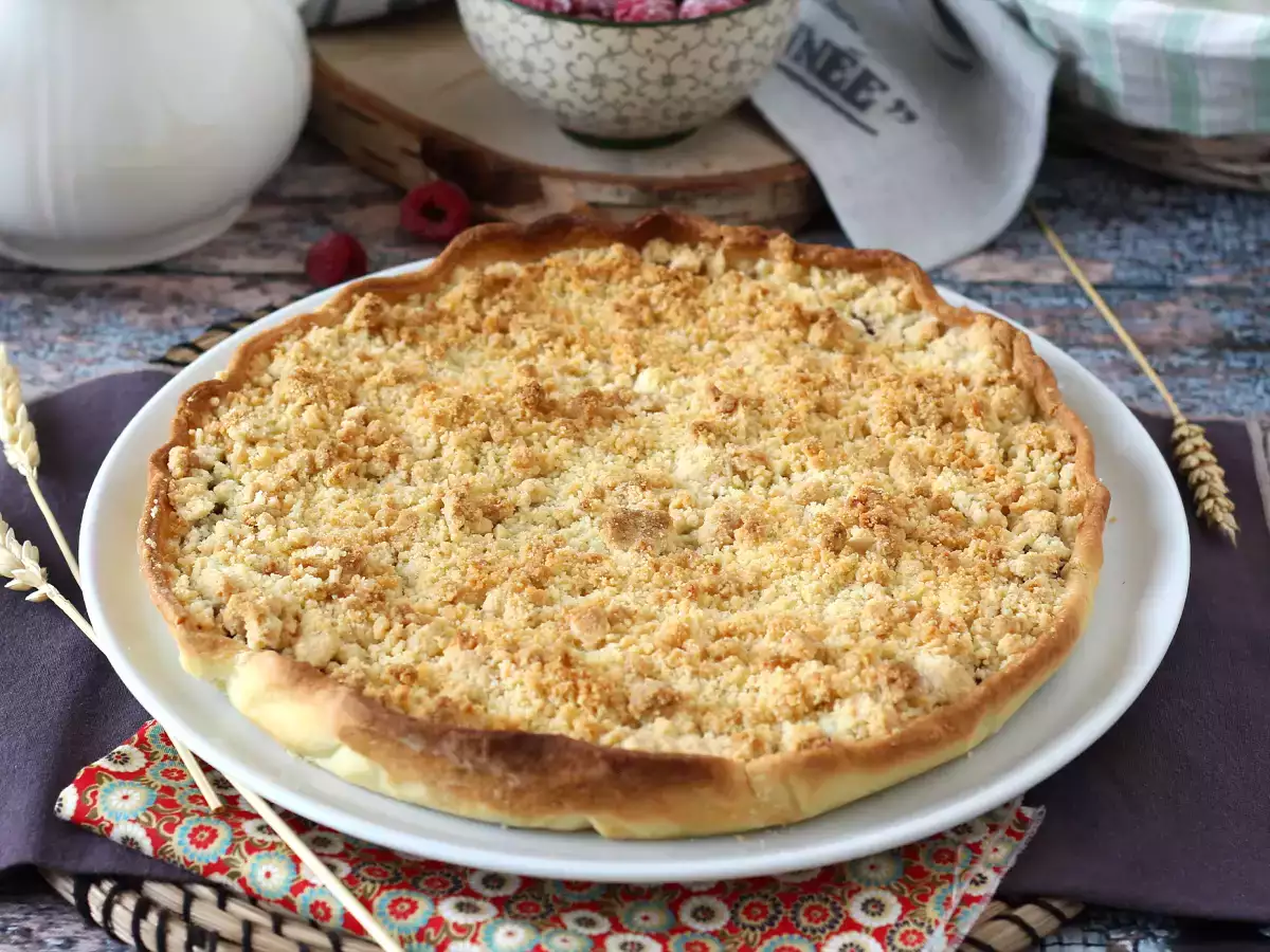 Ekspres kırmızı meyveli crumble tart - fotoğraf 6