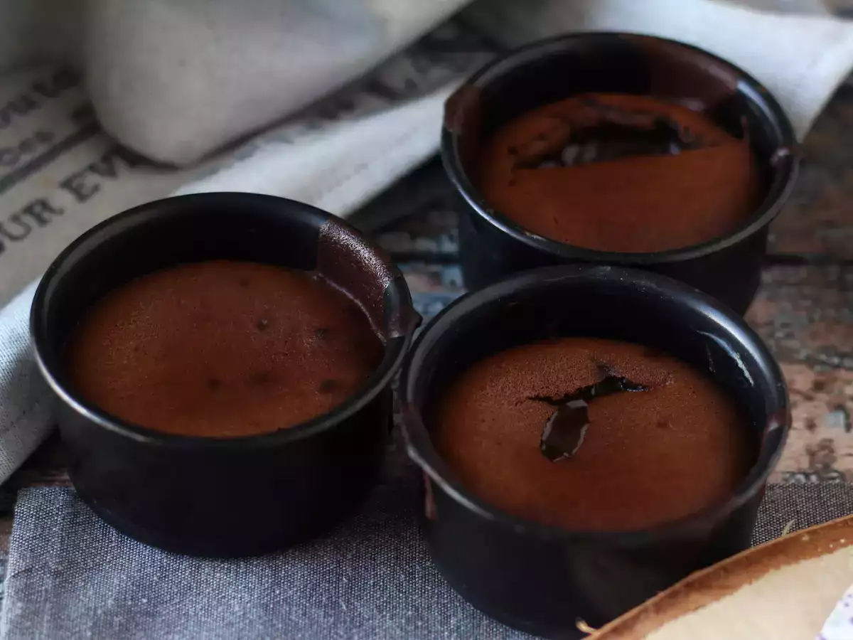 Ekstra akıcı Air Fryer çikolatalı fondanlar! - fotoğraf 5