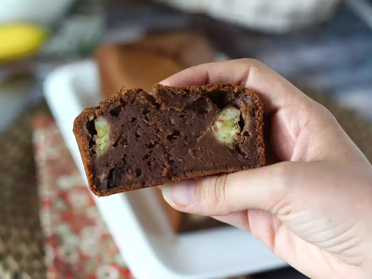 Ekstra lezzetli muzlu ve çikolatalı kek! - fotoğraf 3