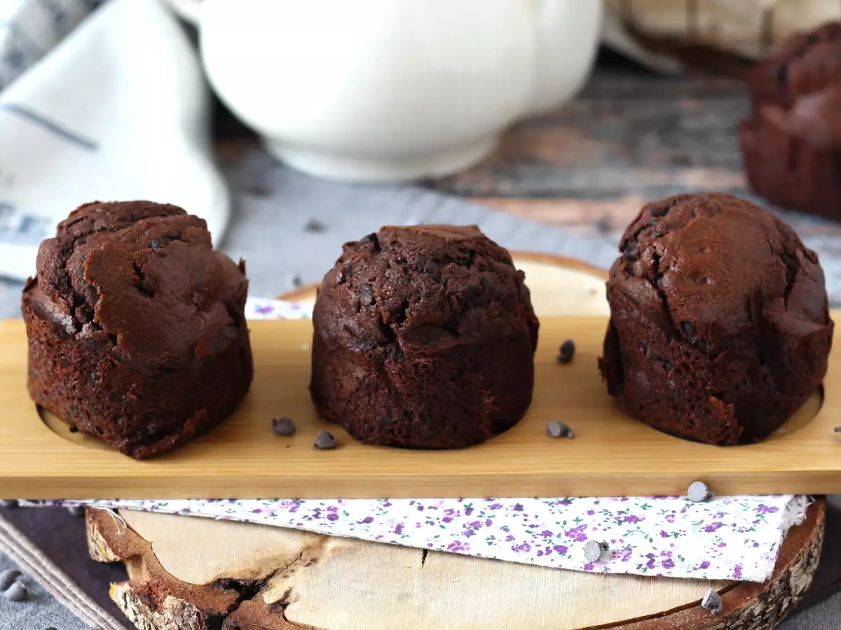 En İyi Çikolatalı Muffinler: İri ve Yumuşacık