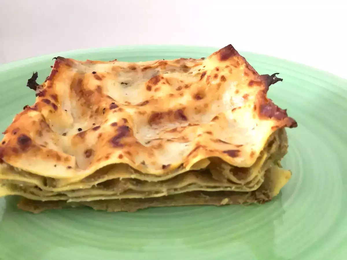 Enginar ve ricotta peynirli lazanya - fotoğraf 2