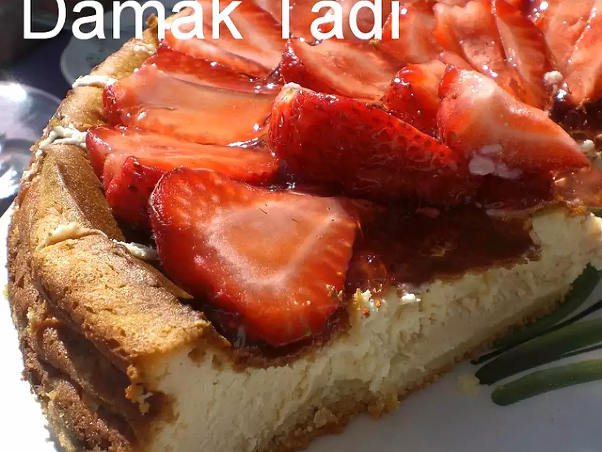 Erdbeer Kaesekuchen / Çilekli Cheesecake - fotoğraf 2