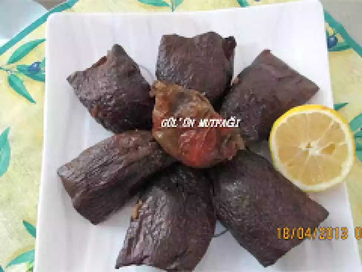 ETLİ KURU PATLICAN DOLMASI - fotoğraf 2
