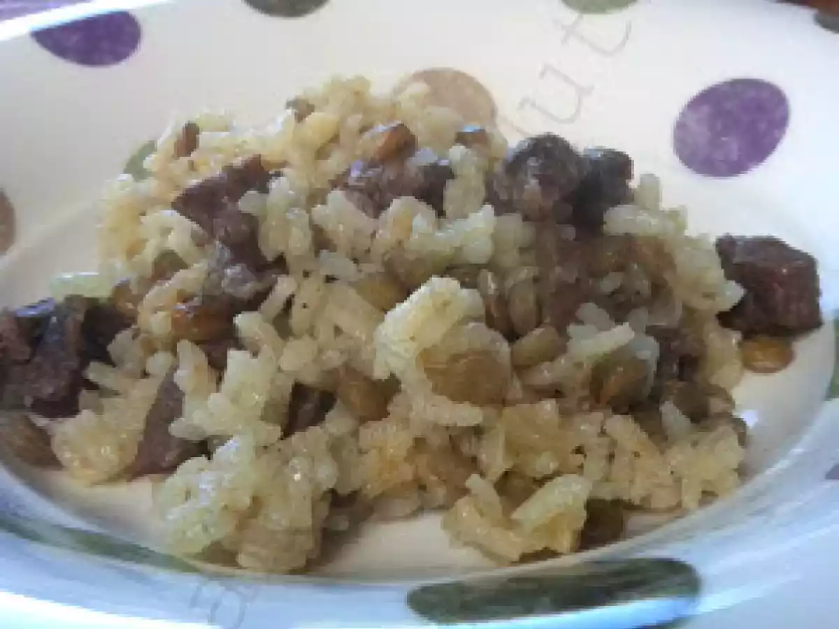 Etli Müceddere Pilavı