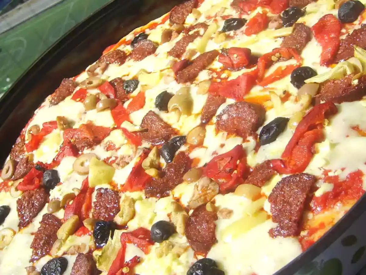 Ev usulü PİZZA