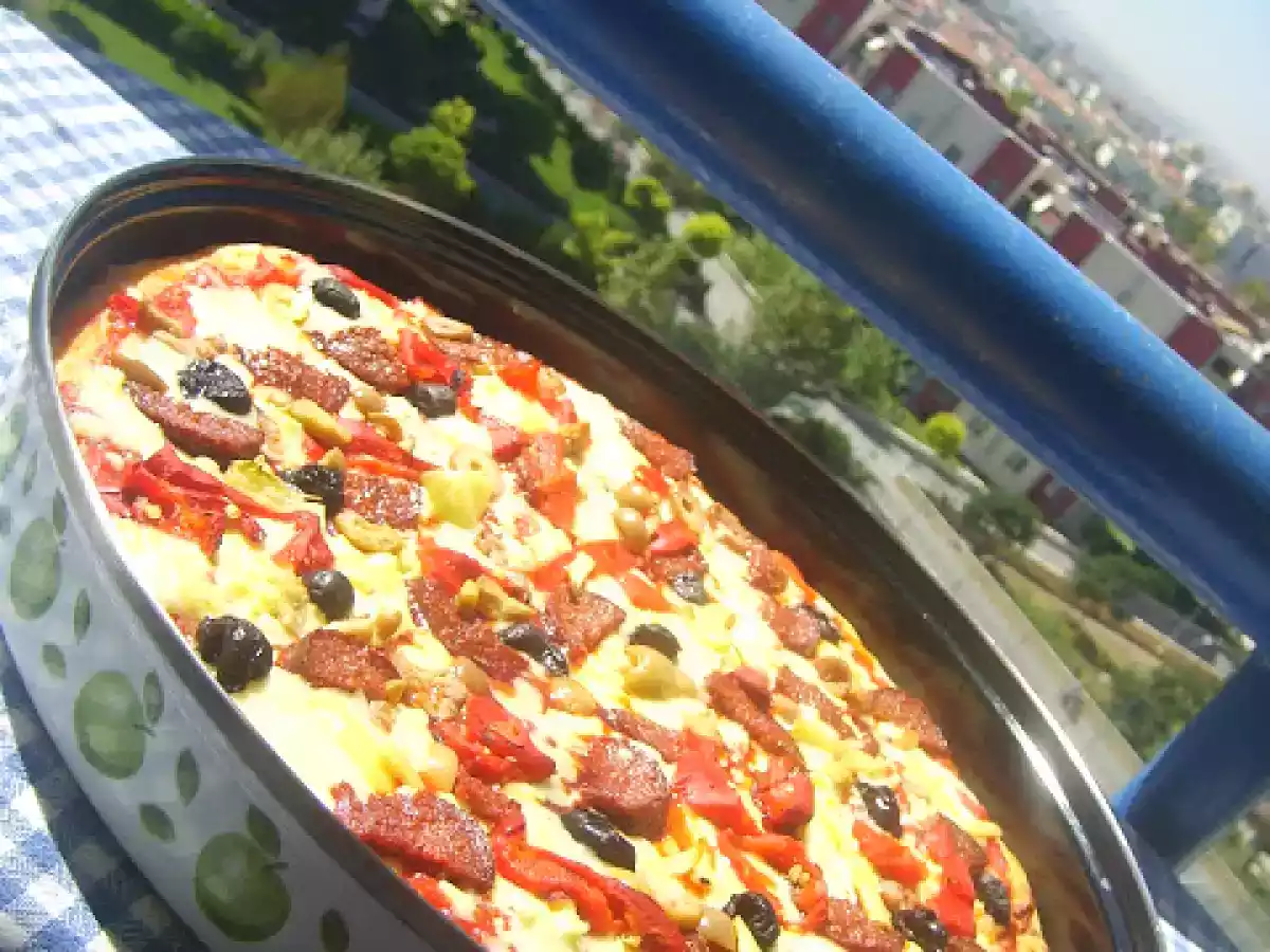 Ev usulü PİZZA - fotoğraf 2