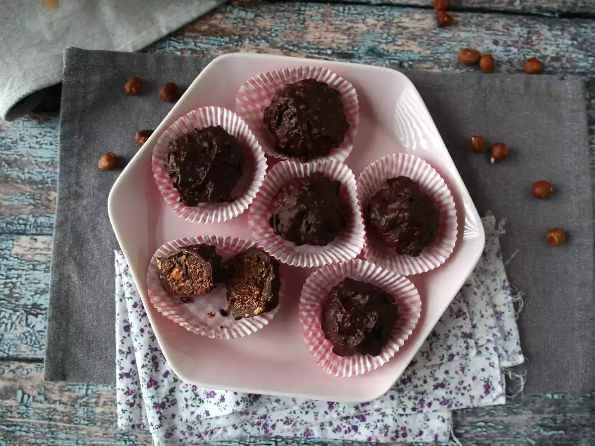 Ev yapımı Ferrero tarzı rochers - fotoğraf 6