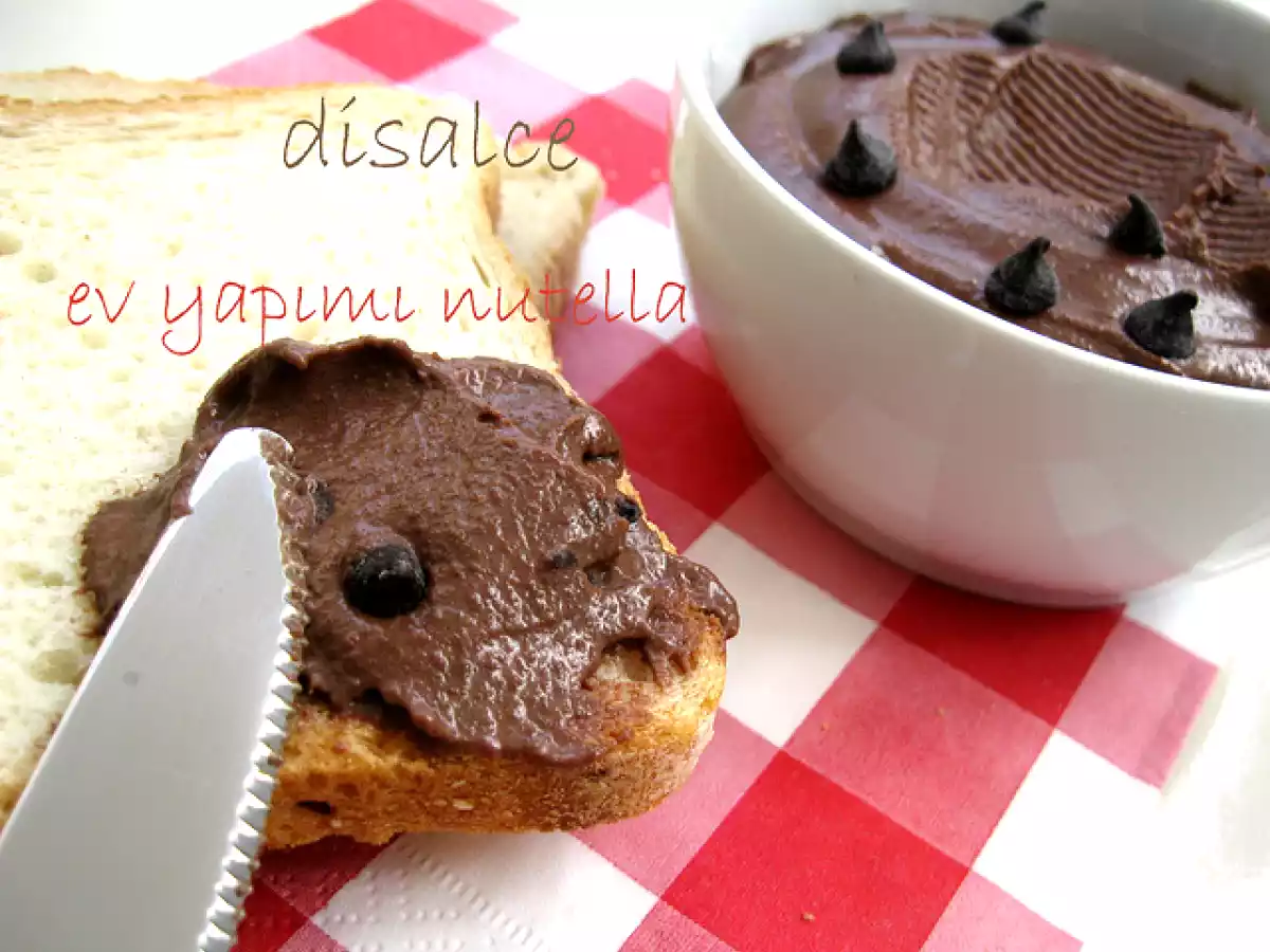 EV YAPIMI KAHVALTILIK ÇİKOLATA (NUTELLA) - fotoğraf 2