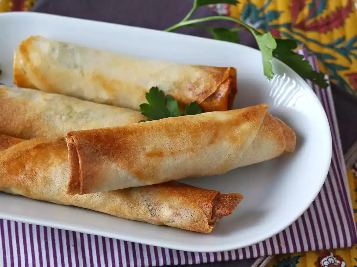 Ev yapımı Lübnan rikakatları - fritözde pişirme - fotoğraf 2