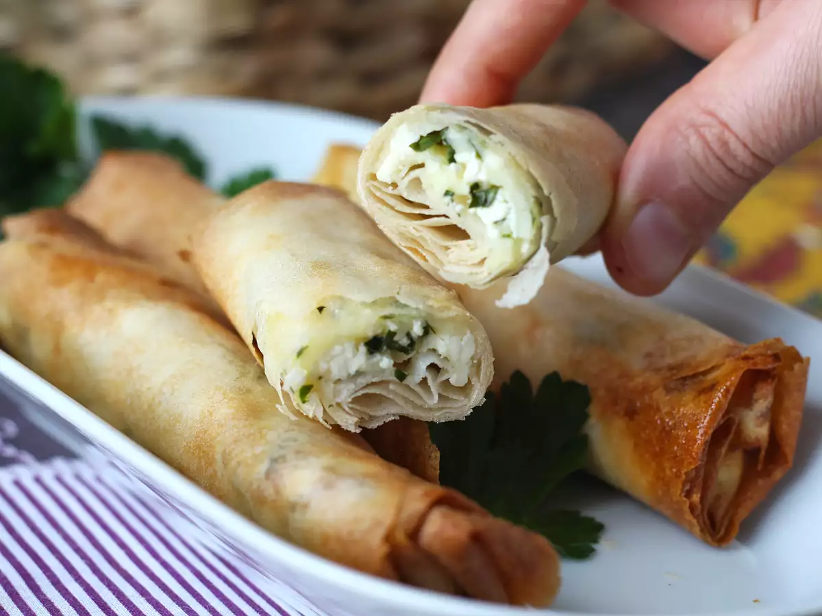Ev yapımı Lübnan rikakatları - fritözde pişirme - fotoğraf 3