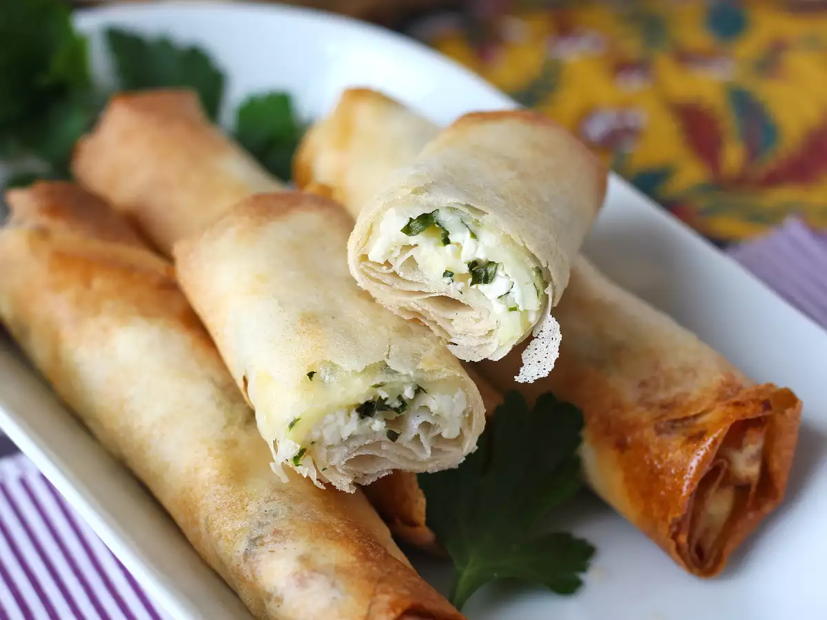 Ev yapımı Lübnan rikakatları - fritözde pişirme - fotoğraf 5